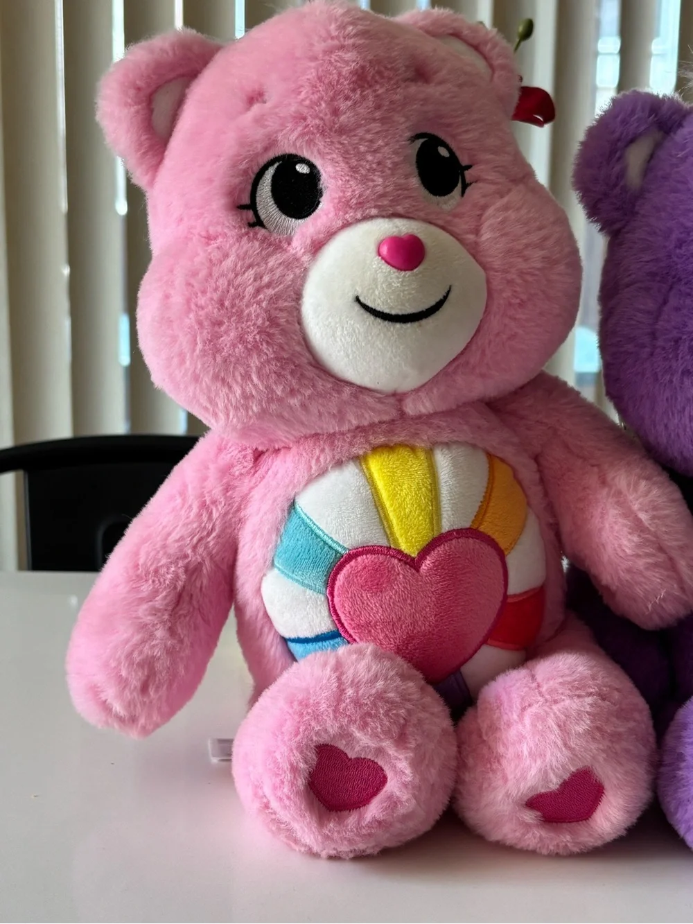 Care bear set of 2 plush stuffed animals